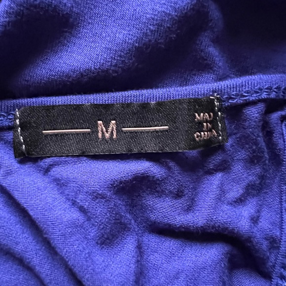 Indigo maxi dress with pockets…pop of color & comfy - Picture 3 of 5